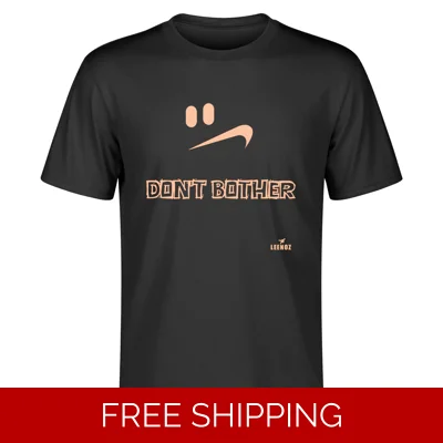 Leenoz - Don't Bother (Black/peach)
